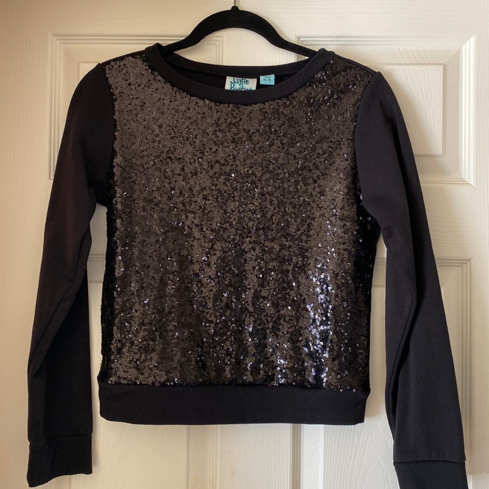 Sequin sweatshirt